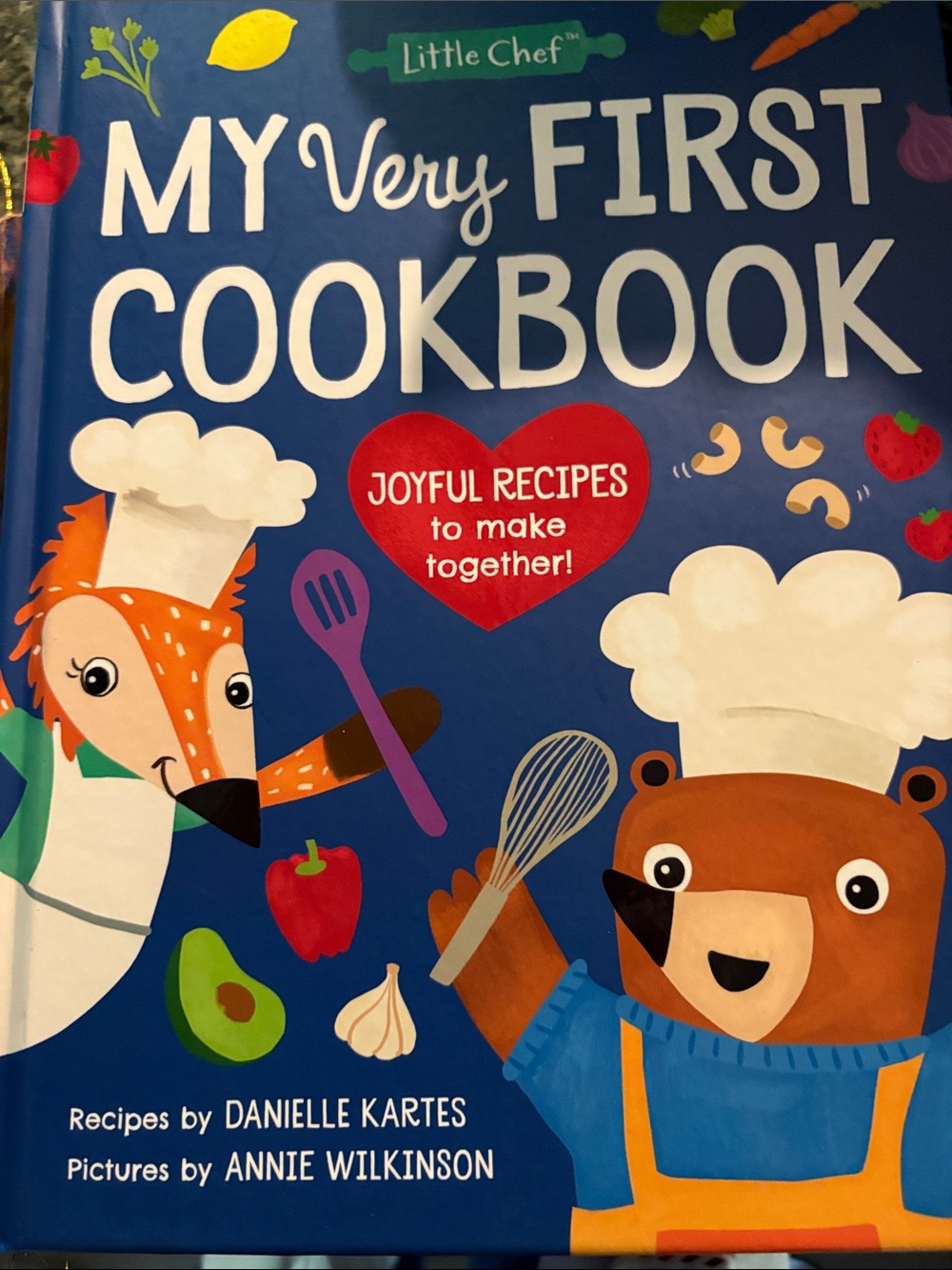 My Very First Cookbook - Blue